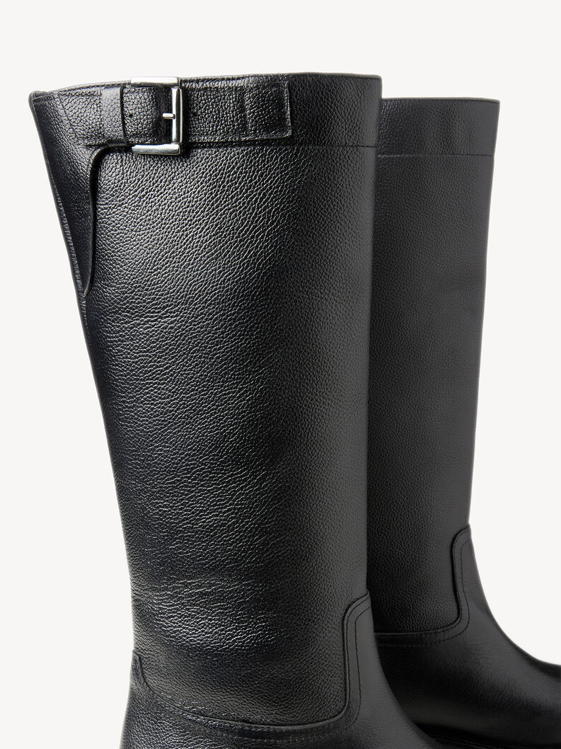 Lederstiefel - schwarz, BLACK LEATHER, hi-res