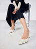 Lederpumps - beige, IVORY, hi-res