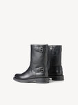 Lederstiefelette - schwarz, BLACK LEATHER, hi-res