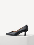 Lederpumps - schwarz, BLACK, hi-res
