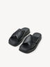 Leather Mule - black, BLACK, hi-res