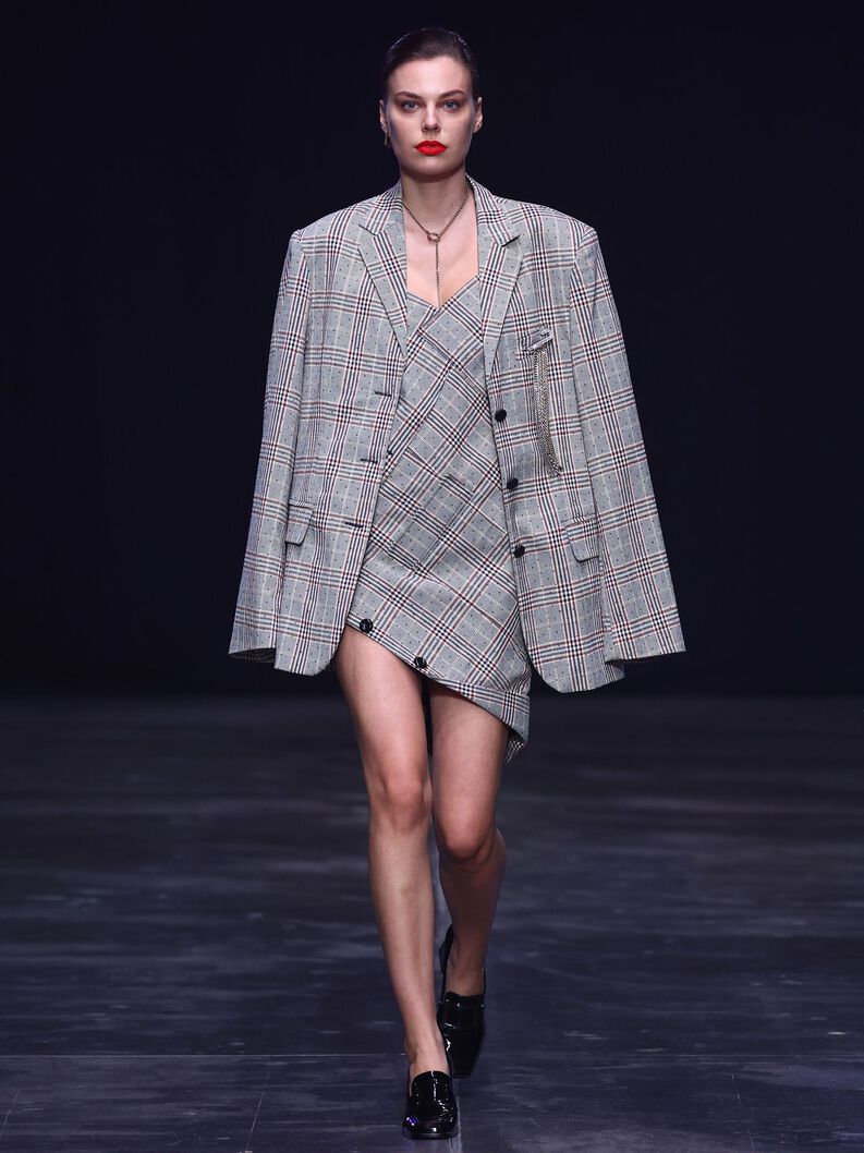 Leather Trotteur - black, BLACK PATENT, hi-res