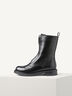 Leather Bootie - black, BLACK LEATHER, hi-res