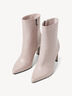 Leather Bootie - grey, LIGHT GREY, hi-res