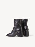 Lederstiefelette - schwarz, BLACK, hi-res