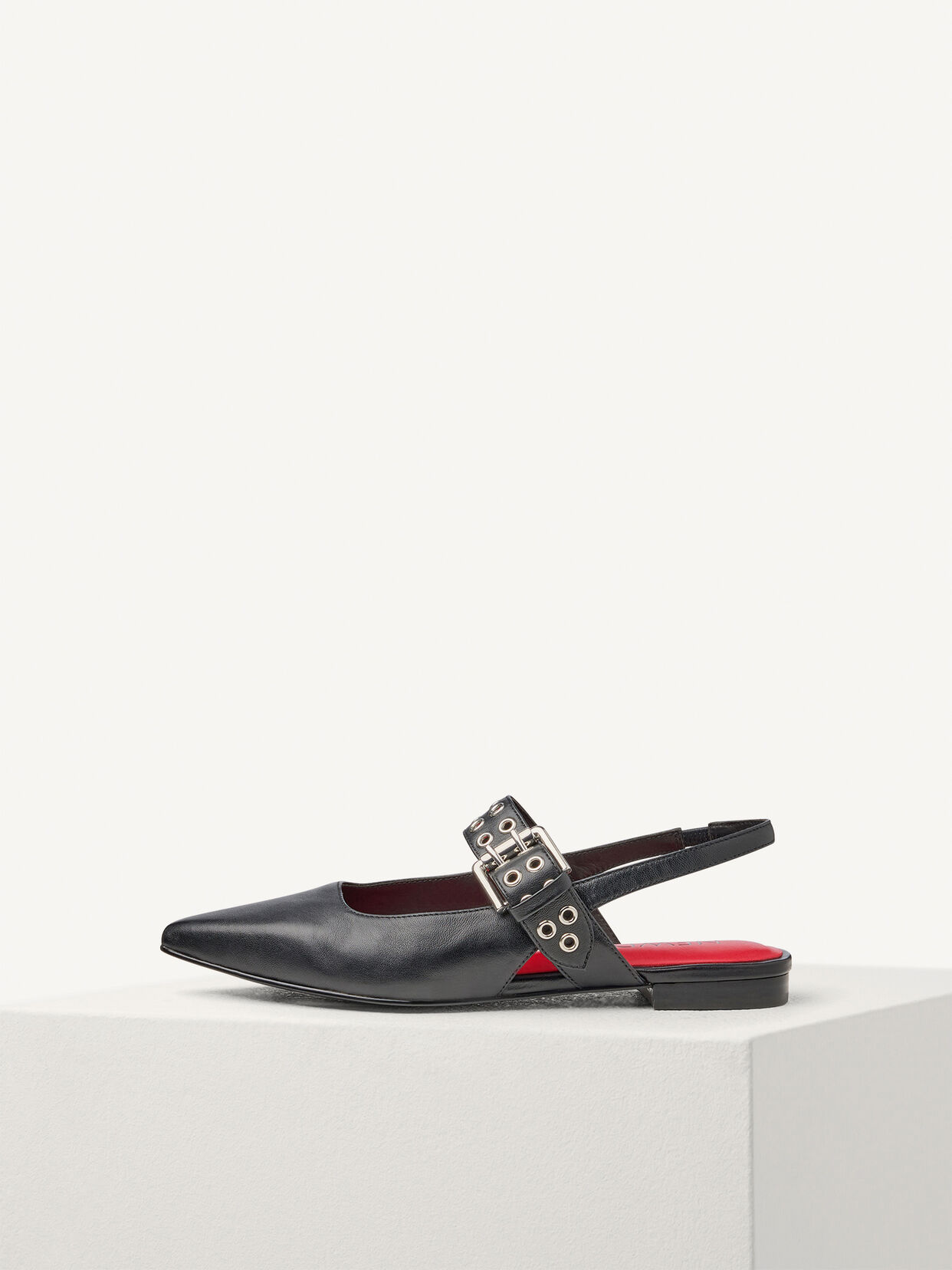 Slingpumps, BLACK, hi-res
