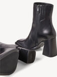 Lederstiefelette - schwarz, BLACK, hi-res