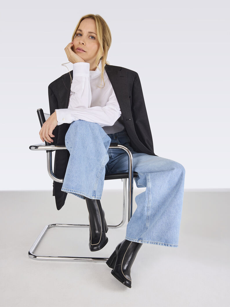 Bootie - black, BLACK COMB, hi-res