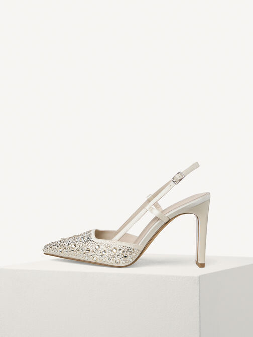 Slingpumps, IVORY GLAM, hi-res