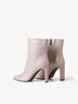 Leather Bootie - grey, LIGHT GREY, hi-res
