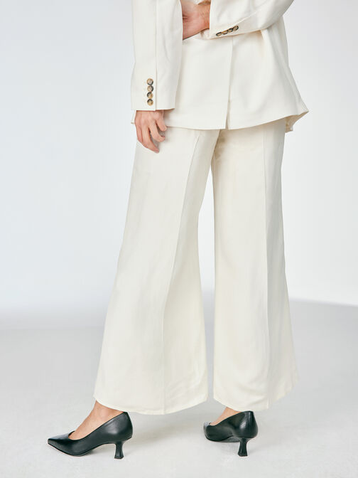 Leren Pumps - zwart, BLACK, hi-res