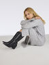 Leather Boots - black, BLACK LEATHER, hi-res