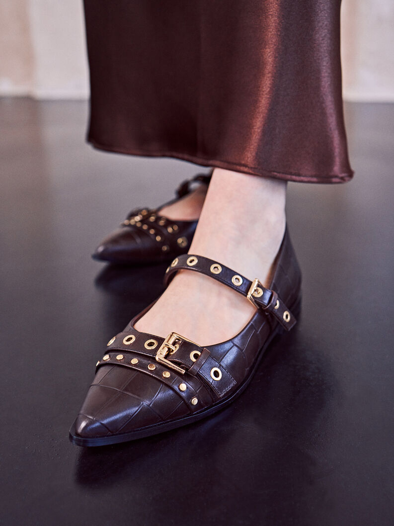 Ballerine, MOCCA CROCO, hi-res