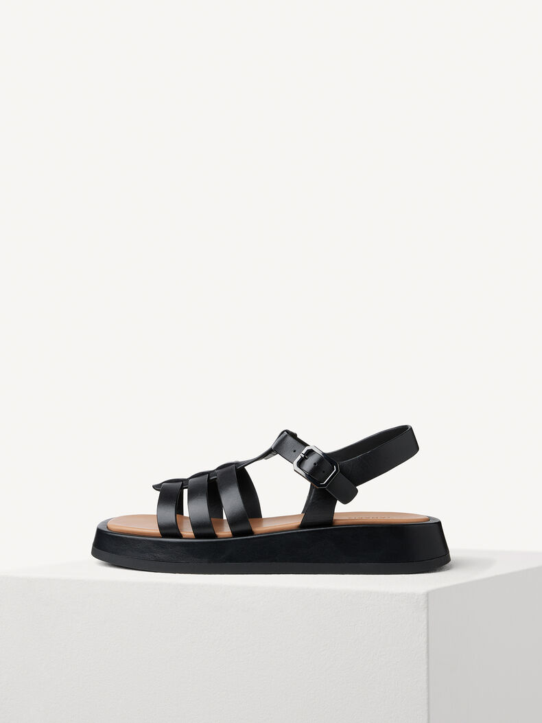 Sandalette, BLACK, hi-res