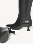 Lederstiefelette - schwarz, BLACK, hi-res