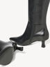 Lederstiefelette - schwarz, BLACK, hi-res