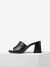 Mule en cuir - noir, BLACK, hi-res
