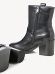 Lederstiefelette - schwarz, BLACK LEATHER, hi-res