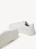 Leather Sneaker - white, WHITE, hi-res