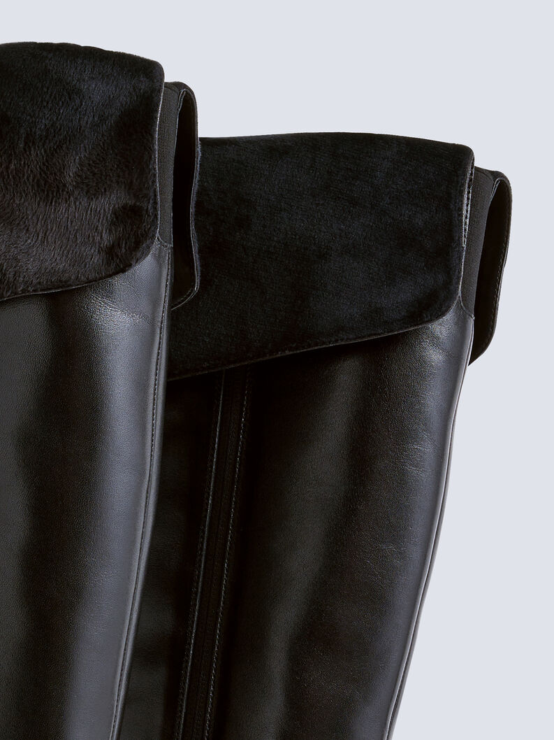 Overknee boots - black, BLACK, hi-res