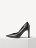 Escarpin en cuir - noir, BLACK, hi-res
