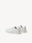 Ledersneaker - weiß, WHITE, hi-res