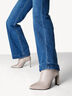 Leather Bootie - grey, LIGHT GREY, hi-res
