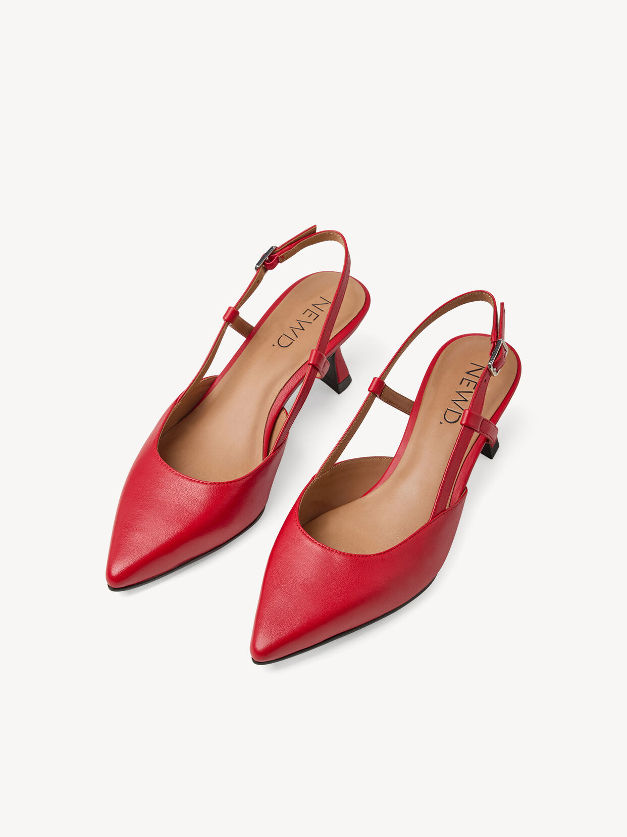 Slingpumps, RED, hi-res