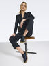 Ledersneaker - schwarz, BLACK, hi-res