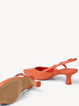 Lederslingpumps - orange, ORANGE, hi-res