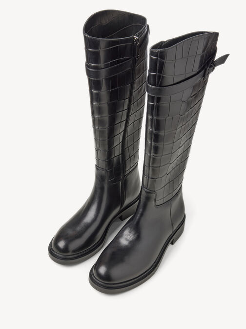 Stiefel, BLACK CROCO, hi-res