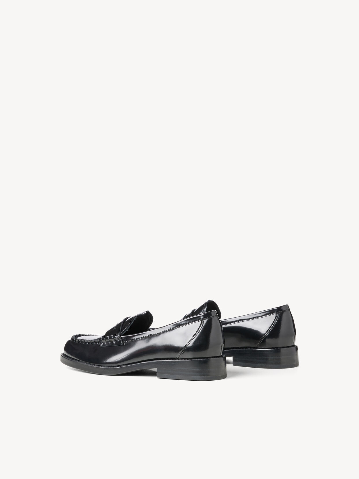 Lederslipper - schwarz, BLACK BRUSH, hi-res