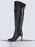 Overknee boots - black, BLACK, hi-res