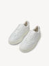 Leather Sneaker - white, WHITE, hi-res