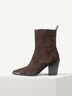 Leather Bootie - brown, MOCCA, hi-res