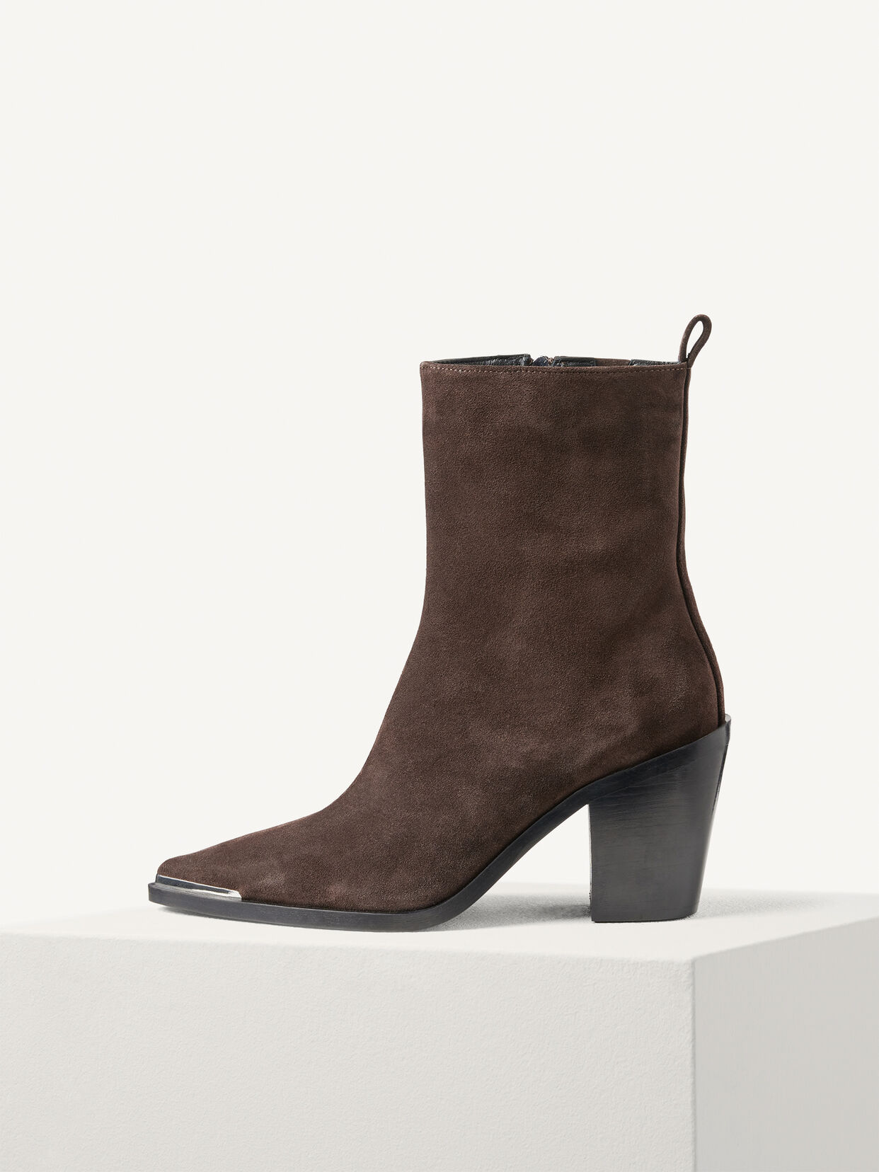 Lederstiefelette - braun, MOCCA, hi-res
