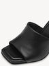 Mule en cuir - noir, BLACK, hi-res