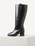 Lederstiefel - schwarz, BLACK LEATHER, hi-res