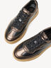 Basket en cuir - marron, BLACK/BRONCE, hi-res