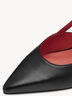 Escarpin en cuir - noir, BLACK, hi-res
