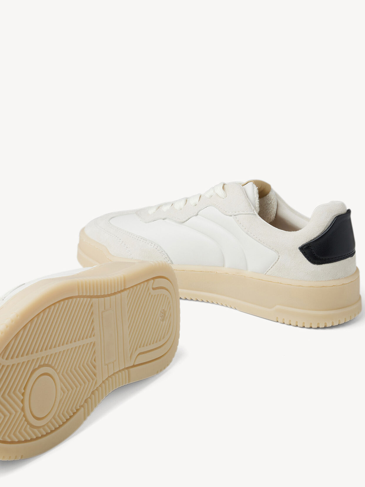 Ledersneaker - beige, IVORY COMB, hi-res