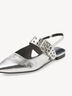 sling pumps, SILVER, hi-res
