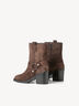 Leather Bootie - brown, MOCCA, hi-res