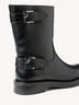 Lederstiefelette - schwarz, BLACK LEATHER, hi-res