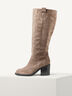 Leather Boots - beige, TAUPE, hi-res