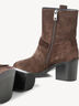 Leather Bootie - brown, MOCCA, hi-res