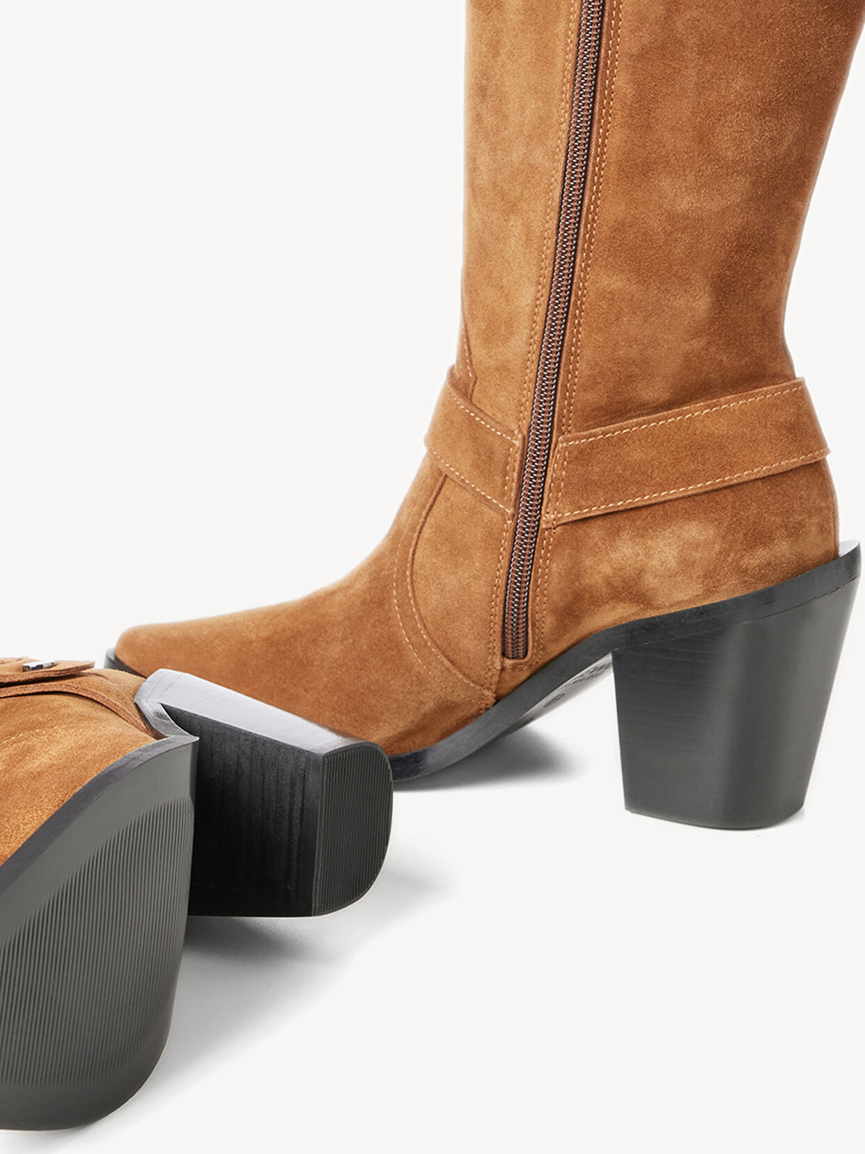 Lederstiefel - braun, COGNAC, hi-res