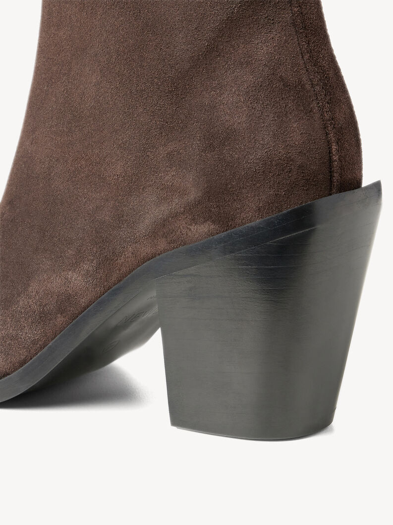 Lederstiefelette - braun, MOCCA, hi-res