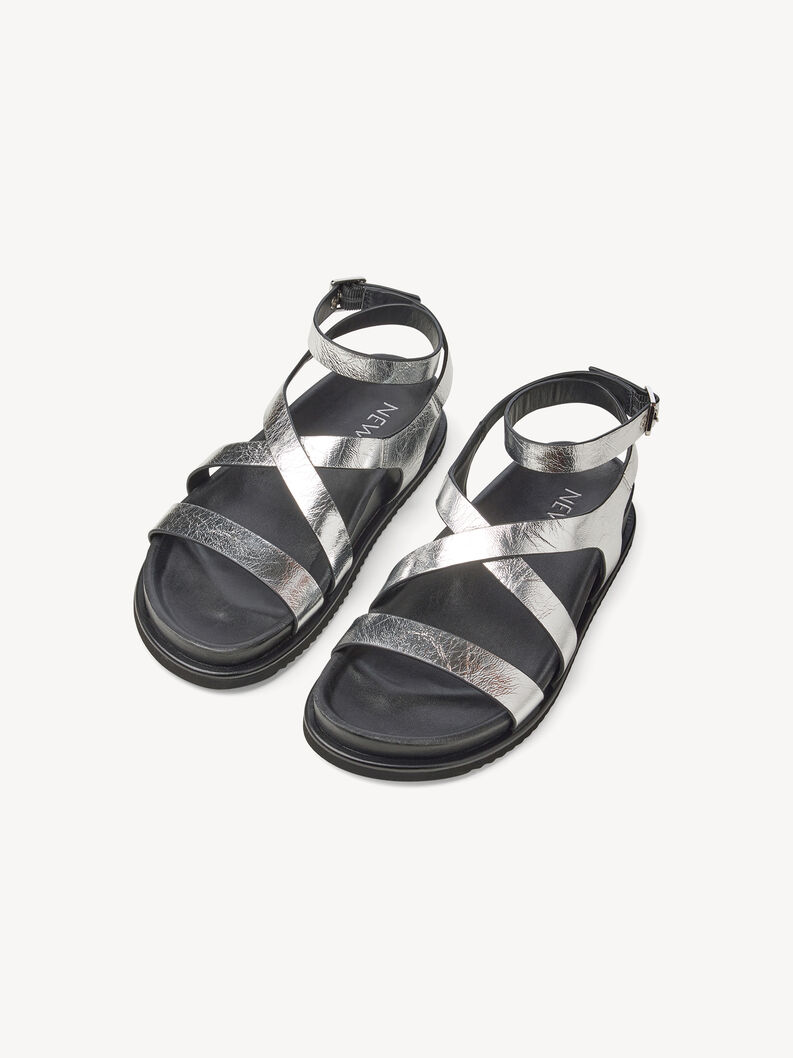 Sandal, SILVER, hi-res