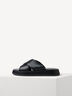 Leather Mule - black, BLACK, hi-res